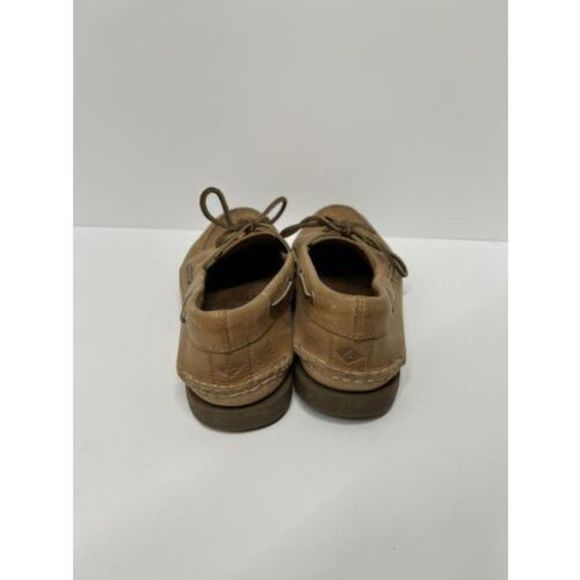 Sperry Men's Authentic Original 2-Eye Boat Shoe Size 9.5 Sahara Leather - Picture 4 of 5